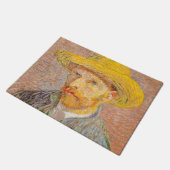 Vincent Van Gogh Self Portrait impressionistisch F Fußmatte (Schrägansicht)