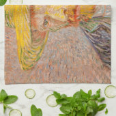 Vincent Van Gogh Self Portrait impressionistisch F Geschirrtuch (Gefaltet)