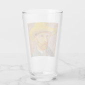 Vincent Van Gogh Self Portrait impressionistisch F Glas (Rückseite)