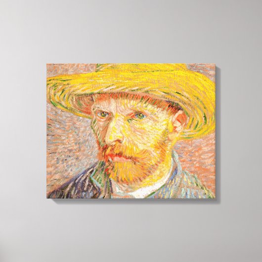 Vincent Van Gogh Self Portrait impressionistisch F Leinwanddruck (Vorderseite)