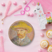 Vincent Van Gogh Self Portrait impressionistisch F Pappteller (Party)