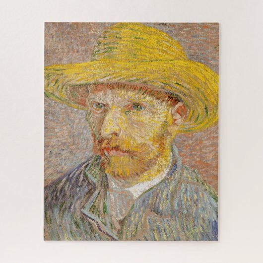 Vincent Van Gogh Self Portrait impressionistisch F Puzzle (Vertikal)