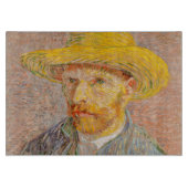 Vincent Van Gogh Self Portrait impressionistisch F Schneidebrett (Vorderseite)