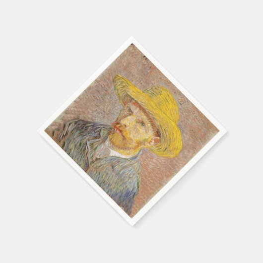 Vincent Van Gogh Self Portrait impressionistisch F Serviette (Ecke)