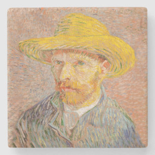 Vincent Van Gogh Self Portrait impressionistisch F Steinuntersetzer