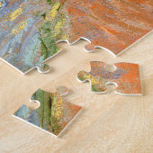 Vincent Van Gogh Self Portrait mit Straw Hat Art Puzzle (Seite)