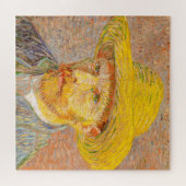 Vincent Van Gogh Self Portrait mit Straw Hat Art Puzzle (Horizontal)