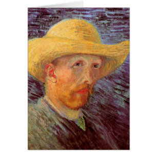 Vincent van Gogh Self Portrait mit Strohhut