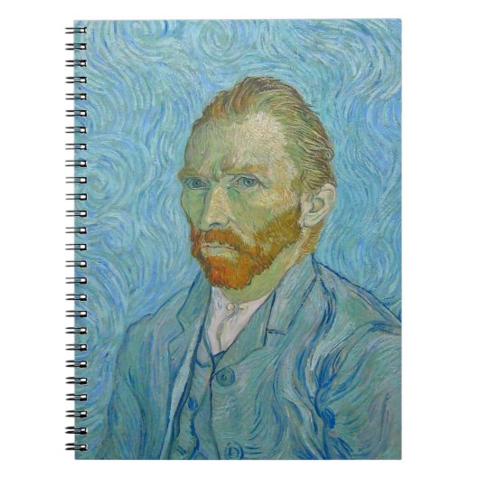 Vincent Van Gogh Self Portrait Notizblock (Vorderseite)