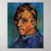 Vincent van Gogh Self Portrait ohne Bart Poster (Vorne)