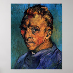 Vincent van Gogh Self Portrait ohne Bart Poster