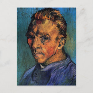 Vincent van Gogh Self Portrait ohne Bart Postkarte