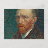 Vincent Van Gogh - Self Portrait Painting Postkarte (Vorderseite)