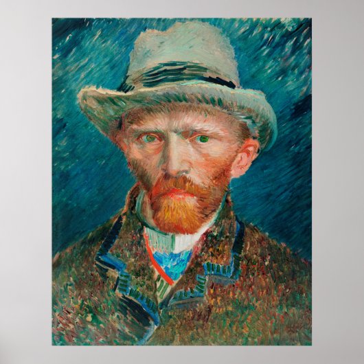 Vincent Van Gogh Self Portrait Poster (Vorne)