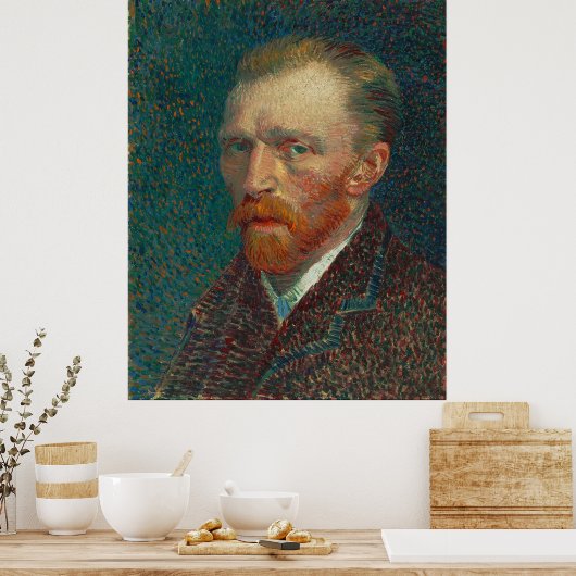 Vincent Van Gogh Self-Portrait Poster (Küche)
