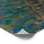 Vincent Van Gogh Self-Portrait Poster (Ecke)