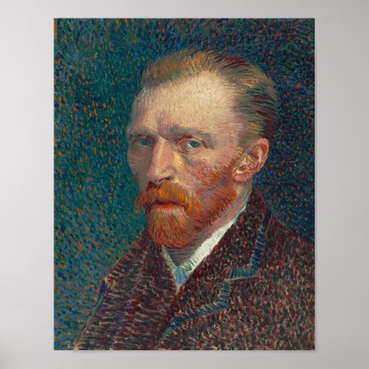 Vincent Van Gogh Self Portrait Poster Wall Art (Vorne)