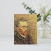 Vincent Van Gogh Self Portrait Postkarte (Stehend Vorderseite)