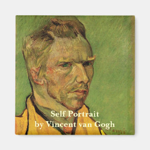 Vincent van Gogh Self Portrait, Vintage Kunst Magnet