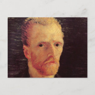 Vincent van Gogh Self Portrait, Vintage Kunst Postkarte