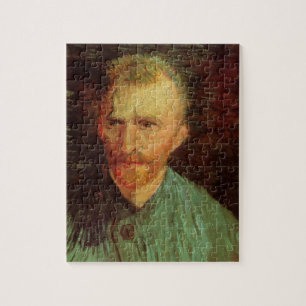 Vincent van Gogh Self Portrait, Vintage Kunst Puzzle