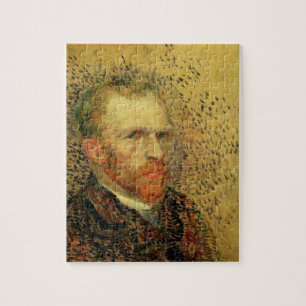 Vincent van Gogh Self Portrait, Vintage Kunst Puzzle