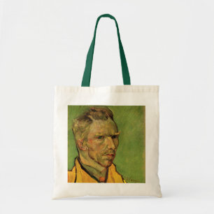 Vincent van Gogh Self Portrait, Vintage Kunst Tragetasche