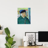 Vincent van Gogh - Self-portrait with bandaged ear Poster (Heimbüro)