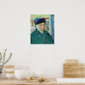 Vincent van Gogh - Self-portrait with bandaged ear Poster (Küche)