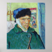 Vincent van Gogh - Self-portrait with bandaged ear Poster (Vorne)