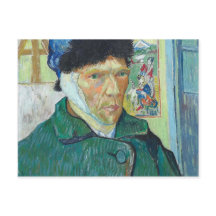 Vincent Van Gogh Self Portrait with Bandaged Ear