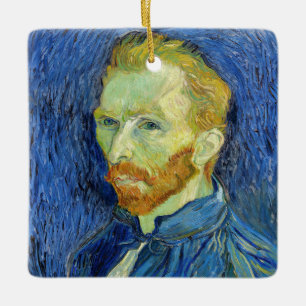Vincent van Gogh - Self Portrait with Palette Keramikornament