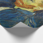 Vincent Van Gogh Self Portrait With Vorlage Geschenkpapier (Ecke)