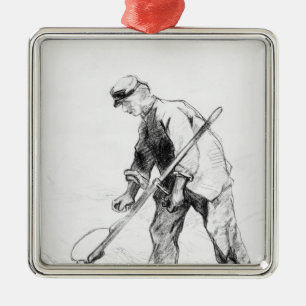 Vincent van Gogh   Sensenmann Ornament Aus Metall