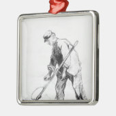 Vincent van Gogh | Sensenmann Ornament Aus Metall (Links)