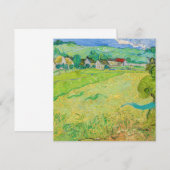 Vincent van Gogh - Sicht auf die Vessenots bei Auv Dankeskarte (Vorne/Hinten)