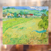 Vincent van Gogh - Sicht auf die Vessenots bei Auv Fensteraufkleber (Blatt 2)
