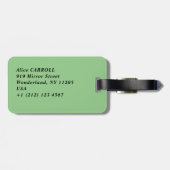 Vincent van Gogh - Sicht auf die Vessenots bei Auv Gepäckanhänger (Rückseite horizontal)