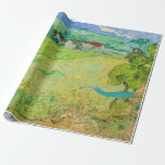 Vincent van Gogh - Sicht auf die Vessenots bei Auv Geschenkpapier<br><div class="desc">Aussicht auf Vessenots bei Auvers - Vincent van Gogh,  Oil on Leinwand,  1890 in Auvers-sur-Oise</div>