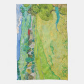 Vincent van Gogh - Sicht auf die Vessenots bei Auv Geschirrtuch (Vertikal)