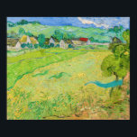 Vincent van Gogh - Sicht auf die Vessenots bei Auv Poster<br><div class="desc">Aussicht auf Vessenots bei Auvers - Vincent van Gogh,  Oil on Leinwand,  1890 in Auvers-sur-Oise</div>