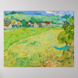 Vincent van Gogh - Sicht auf die Vessenots bei Auv Poster