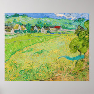Vincent van Gogh - Sicht auf die Vessenots bei Auv Poster