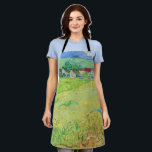 Vincent van Gogh - Sicht auf die Vessenots bei Auv Schürze<br><div class="desc">Aussicht auf Vessenots bei Auvers - Vincent van Gogh,  Oil on Leinwand,  1890 in Auvers-sur-Oise</div>