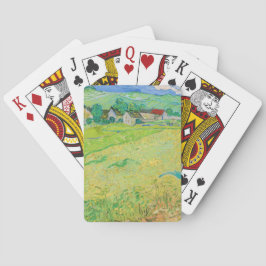 Vincent van Gogh - Sicht auf die Vessenots bei Auv Spielkarten