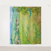 Vincent van Gogh - Sicht auf die Vessenots bei Auv Wandteppich (Vorderseite)