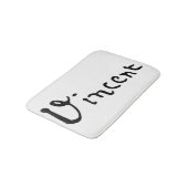 Vincent Van Gogh Signature Badematte (Schrägansicht)