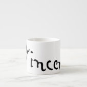 Vincent Van Gogh Signature Espressotasse (Vorderseite)