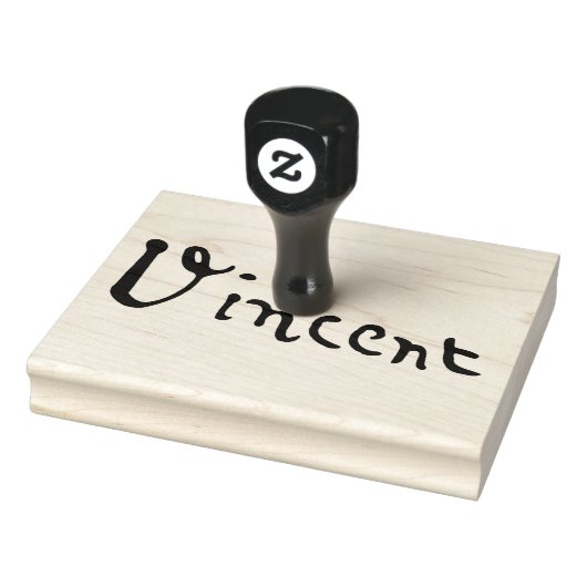 Vincent Van Gogh Signature Gummistempel (Stempel)