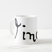 Vincent Van Gogh Signature Kaffeetasse (Vorderseite Links)